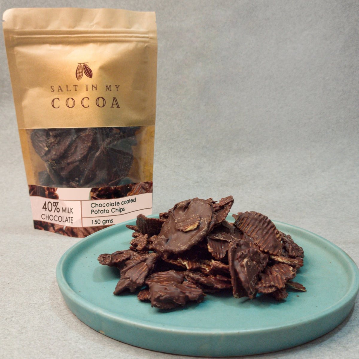 Foodstuffs Milk Chocolate Sea Salt Potato Chips